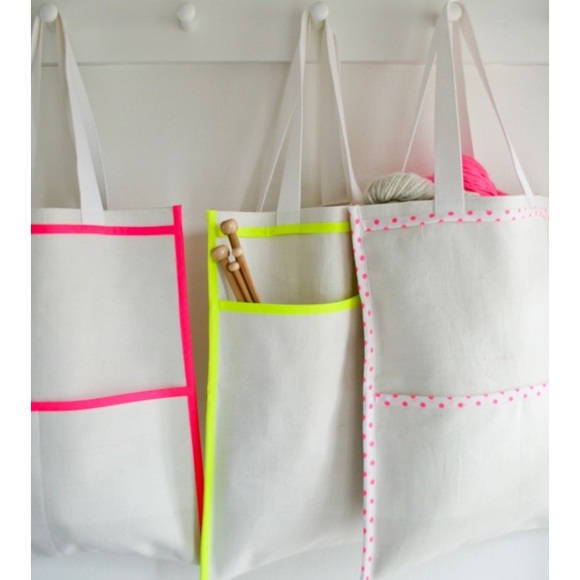 Handmade canvas tote bag - Picture 9 of 9